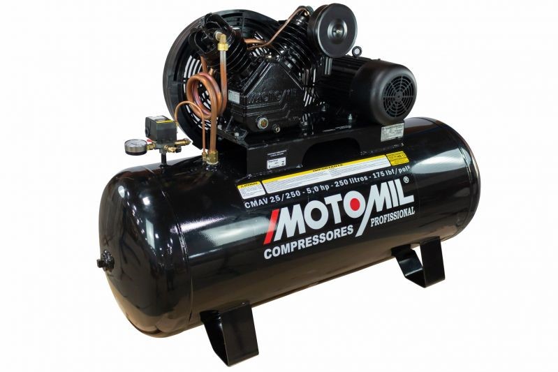 COMPRESSOR DE AR CMAV 25/250 250L 5HP  25 PCM 175 PSI  TRIF